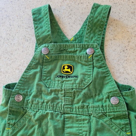 9-12 months John Deere Overalls - Picture 3 of 4